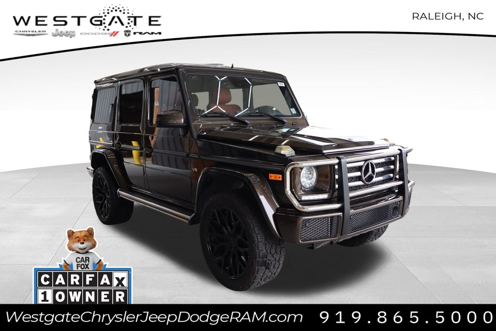 2016 Mercedes-Benz G 550 4MATIC