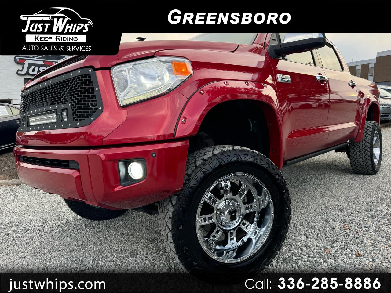 2017 Toyota Tundra Platinum Crew Cab Extra Short Bed