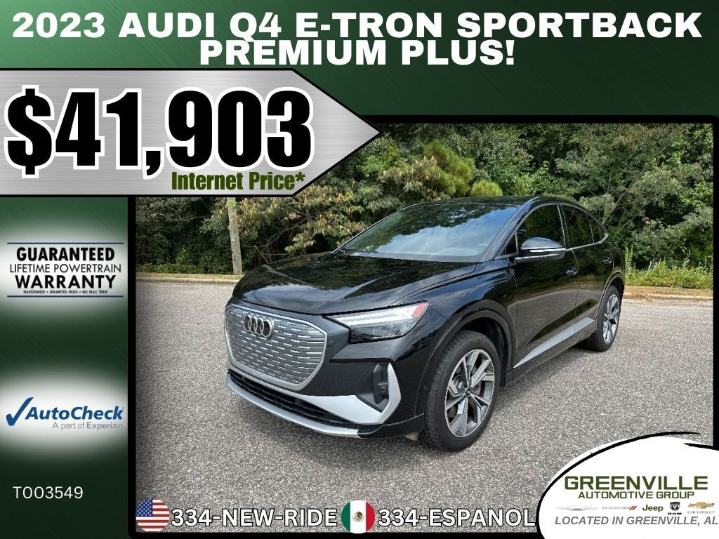 2023 Audi Q4 Sportback e-tron Premium Plus 50