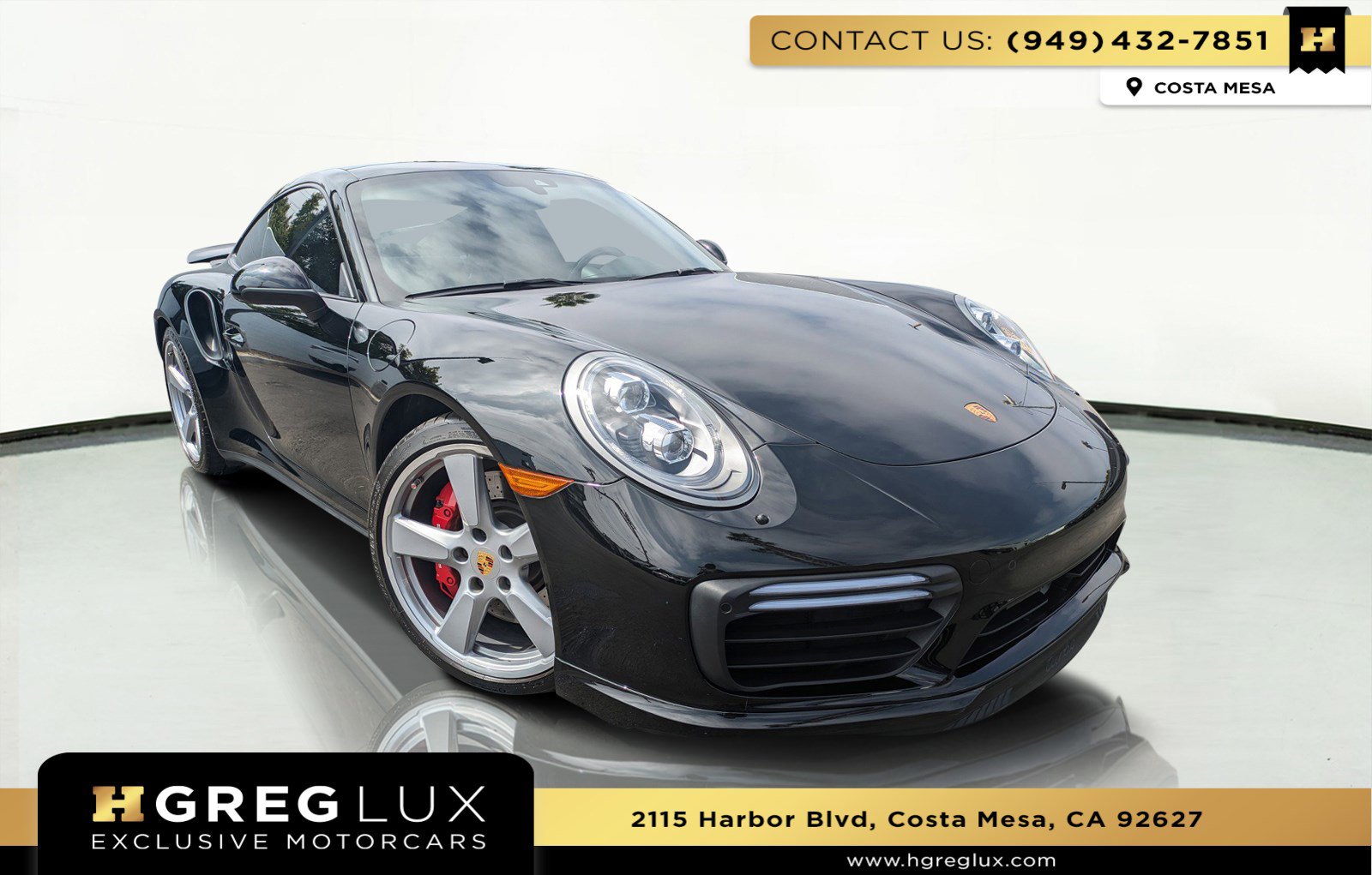 2018 Porsche 911 Turbo Coupe