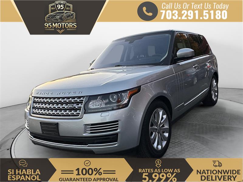 2016 Land Rover Range Rover HSE