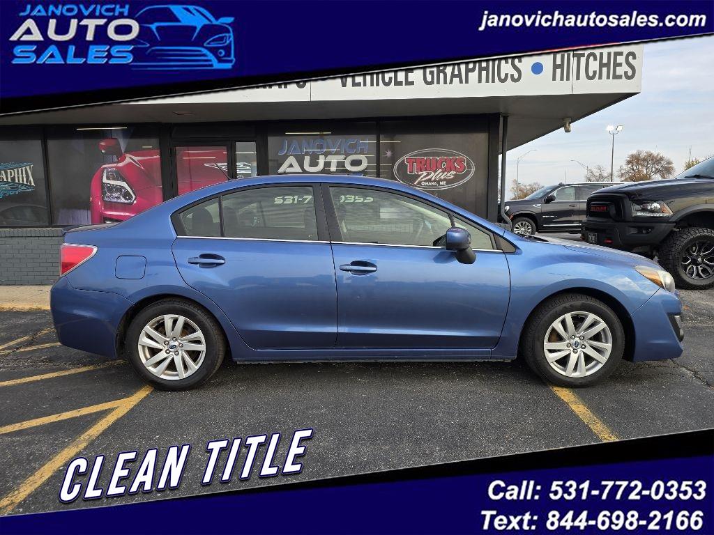 2016 Subaru Impreza Sedan 2.0i Premium