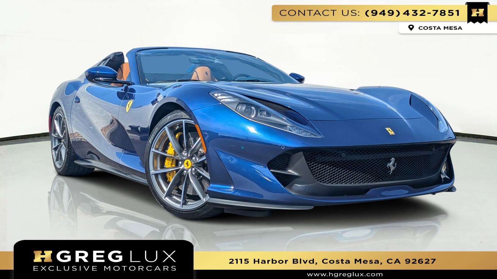 2021 Ferrari 812 GTS Convertible
