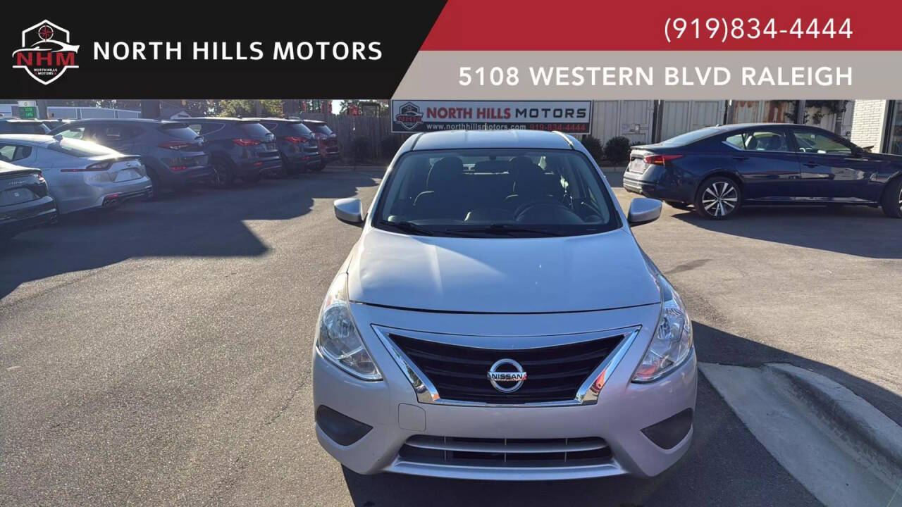 2019 Nissan Versa Sedan S Plus