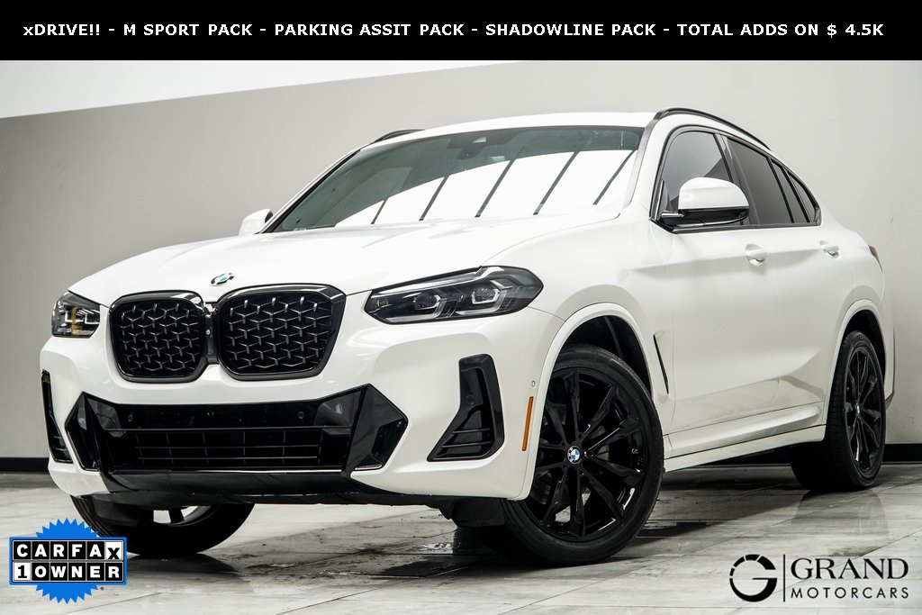 2022 BMW X4 Sports Activity Coupe xDrive30i M SPORT LINE