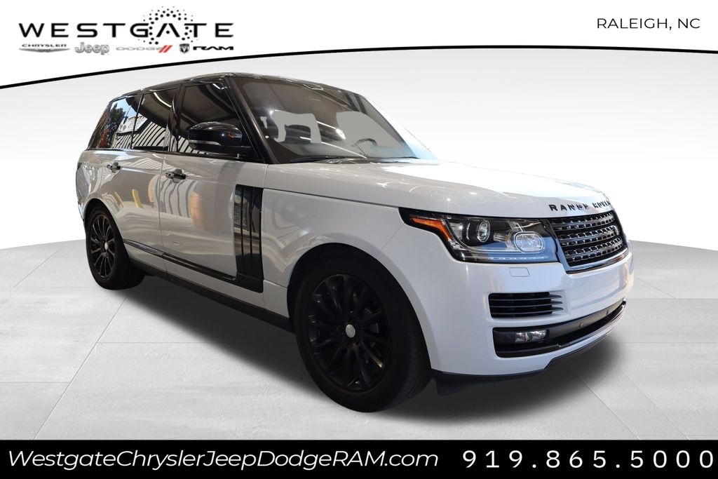 2016 Land Rover Range Rover HSE