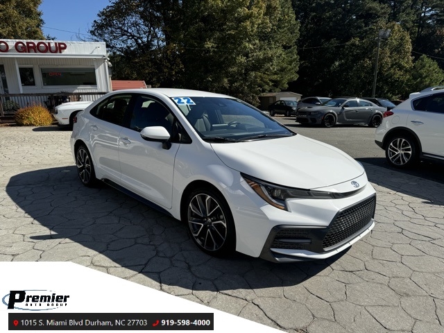2022 Toyota Corolla SE Sedan