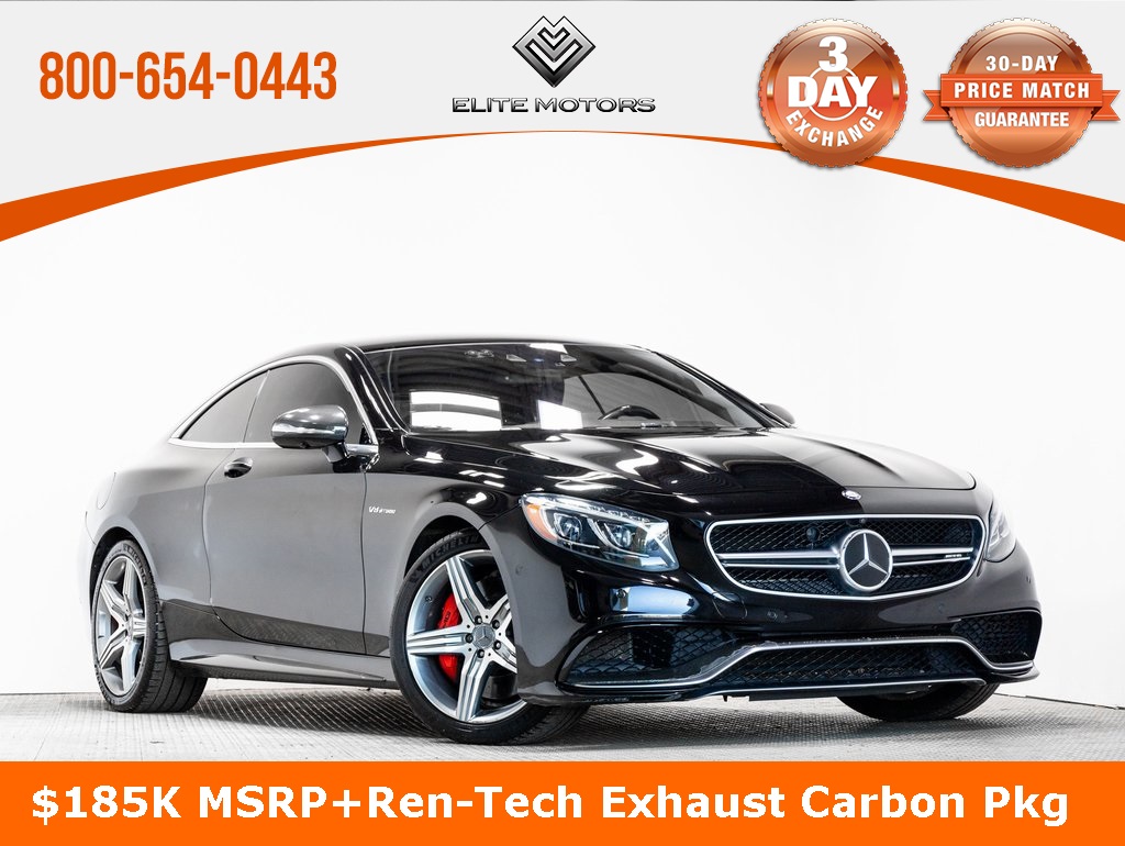 2015 Mercedes-Benz S 63 AMG 4MATIC Coupe