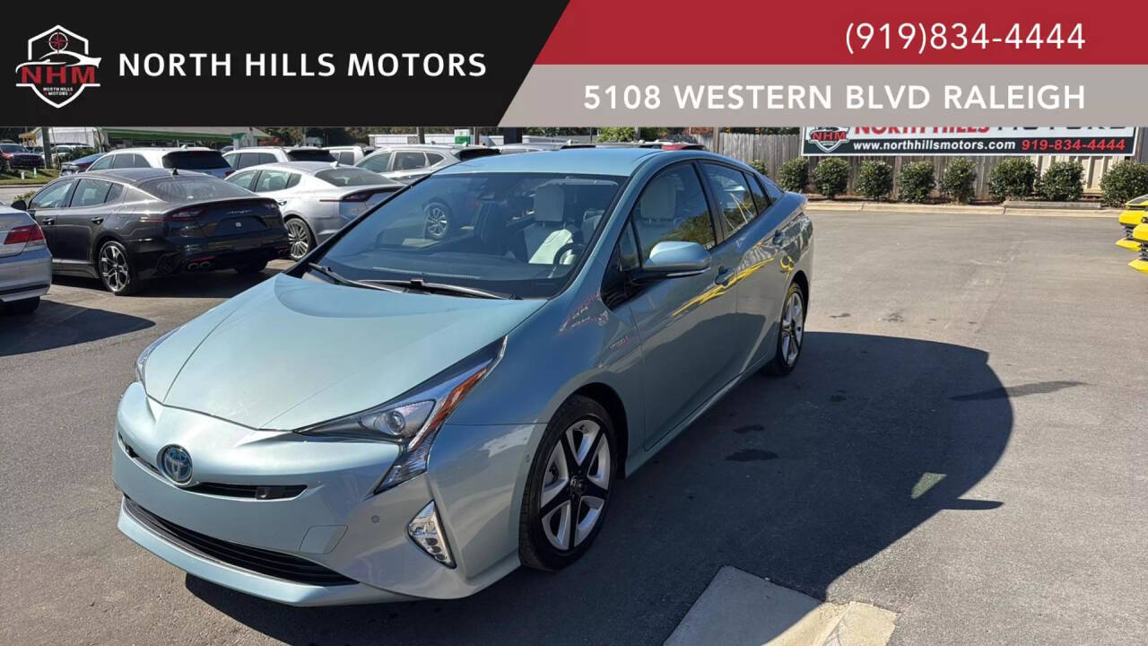 2018 Toyota Prius Three Touring