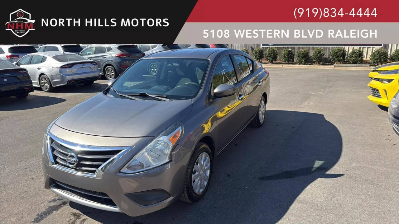 2017 Nissan Versa Sedan SV