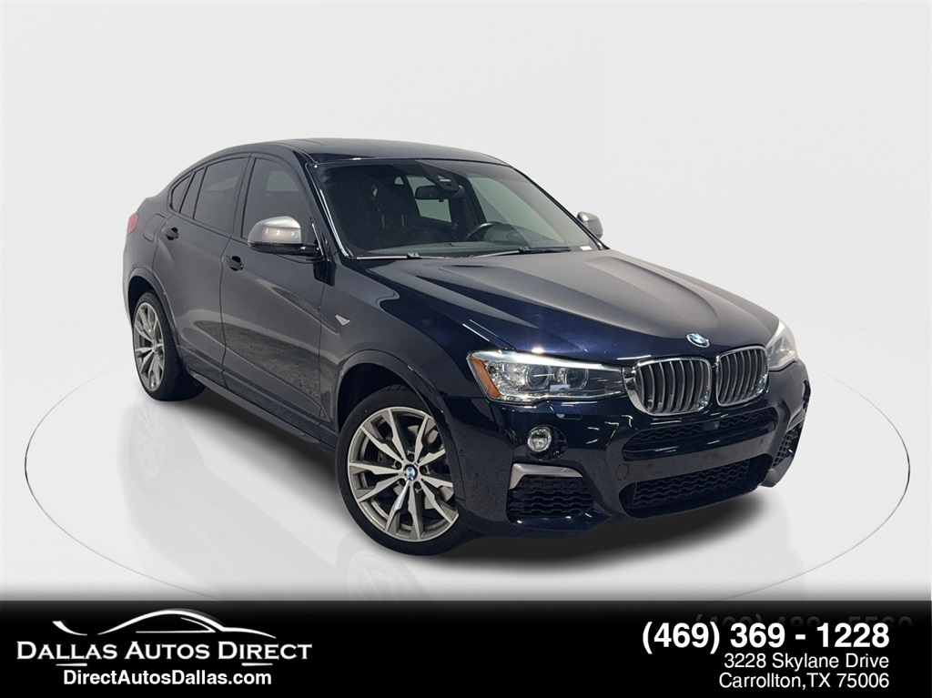 2018 BMW X4 Sports Activity Vehicle M40i M SPORT LINE