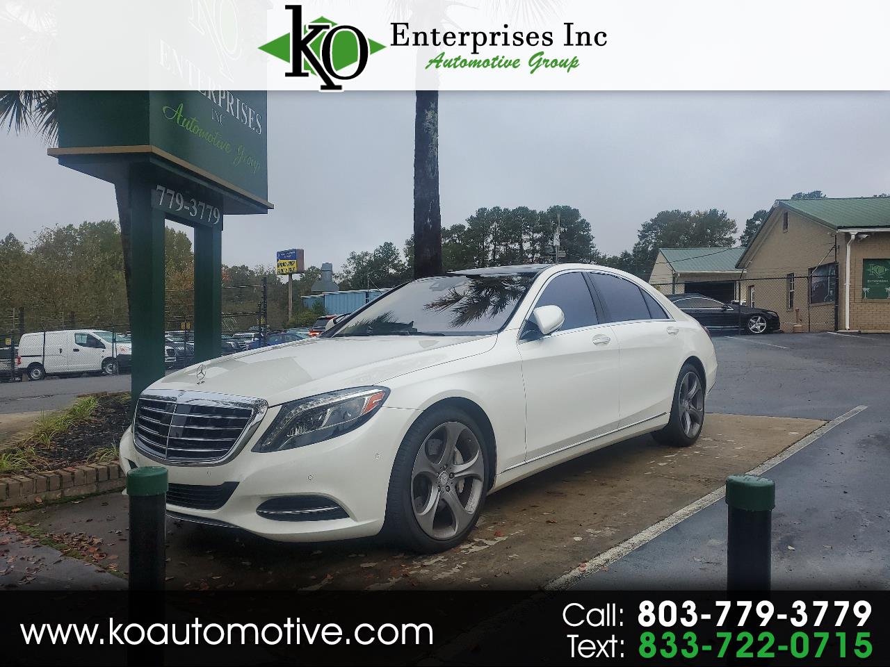 2015 Mercedes-Benz S 550 Sedan
