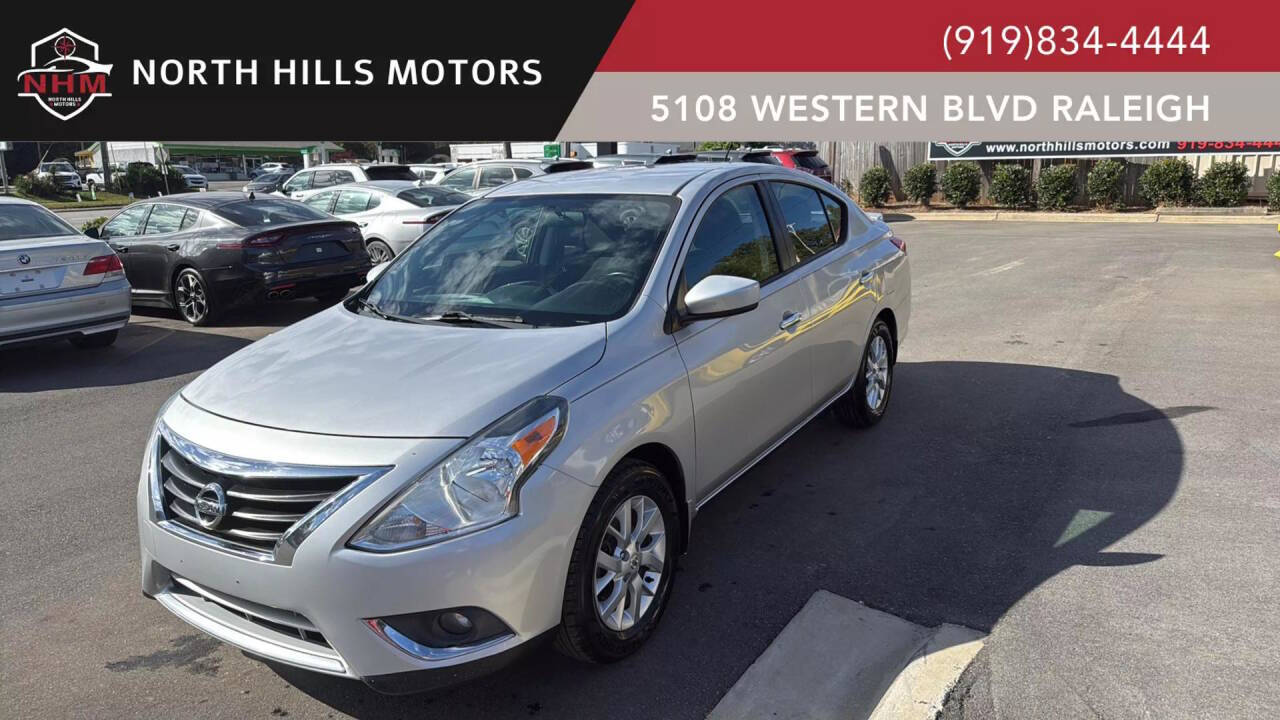 2017 Nissan Versa Sedan SV