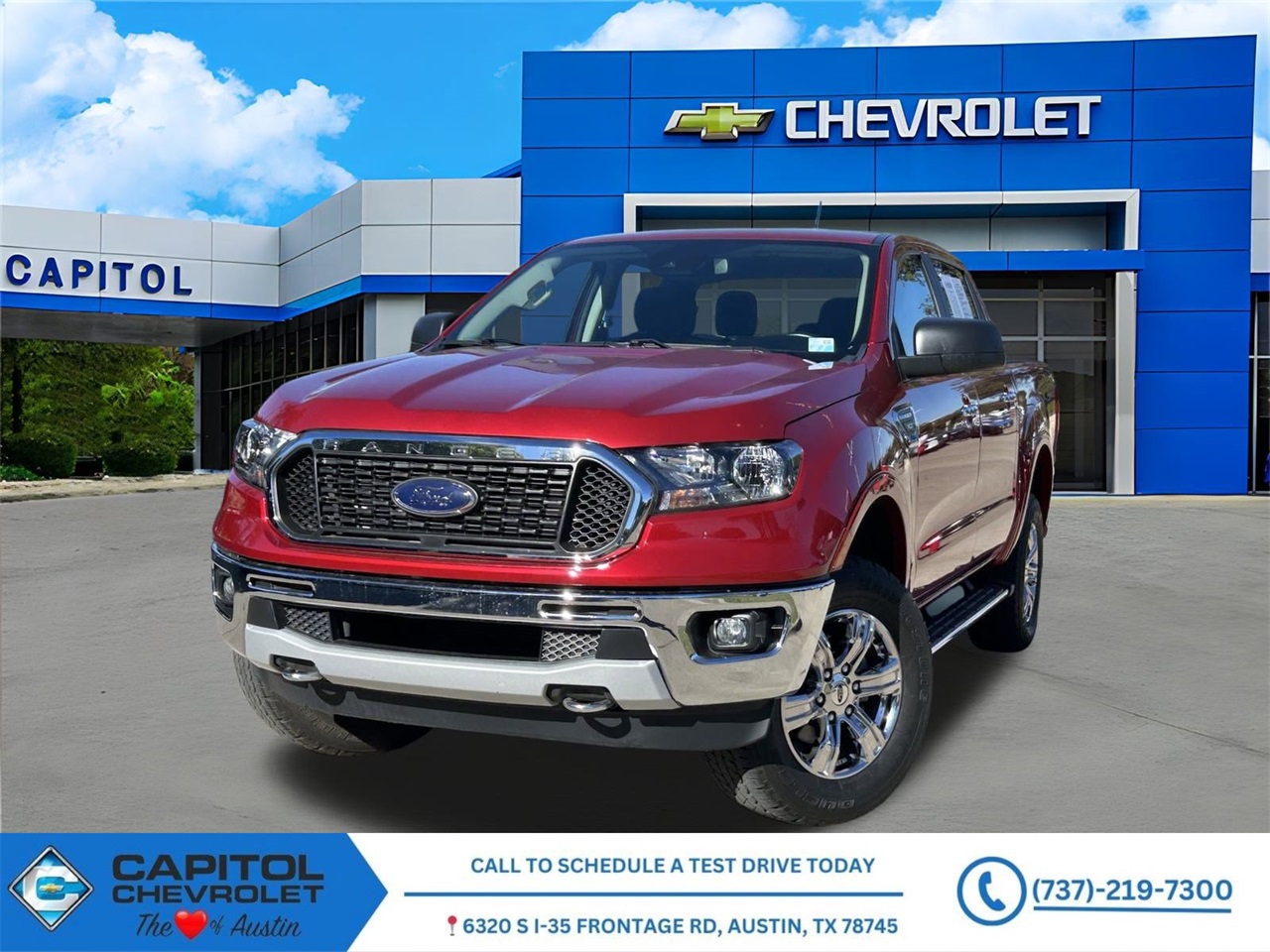 2020 Ford Ranger XLT Crew Cab Short Bed