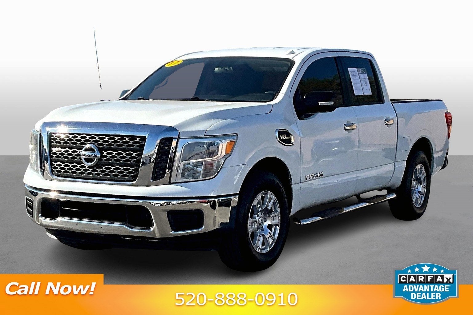 2017 Nissan TITAN SV Crew Cab Extra Short Bed