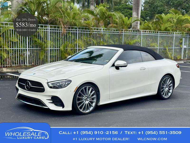 2021 Mercedes-Benz E 450 Convertible