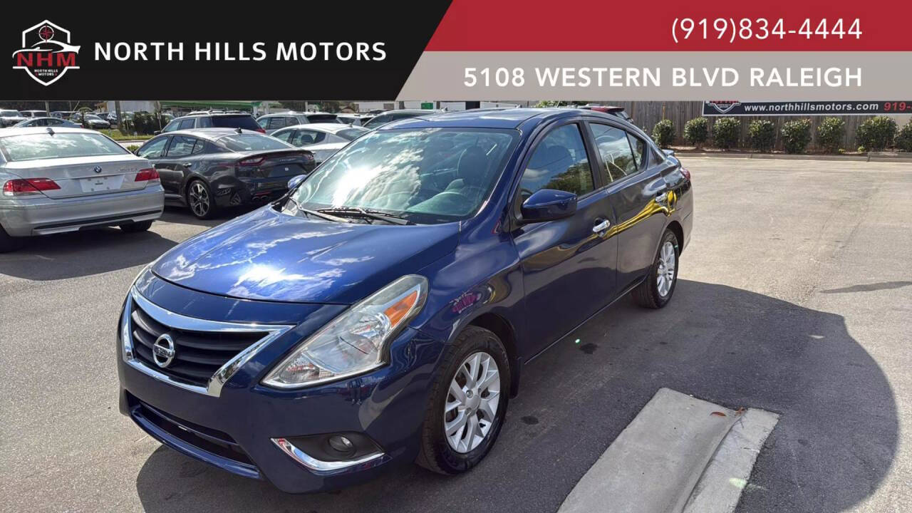 2019 Nissan Versa Sedan SV