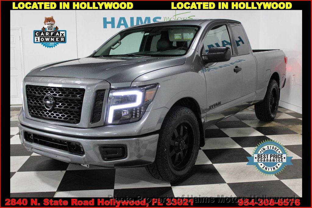 2017 Nissan TITAN S Extended Cab Short Bed