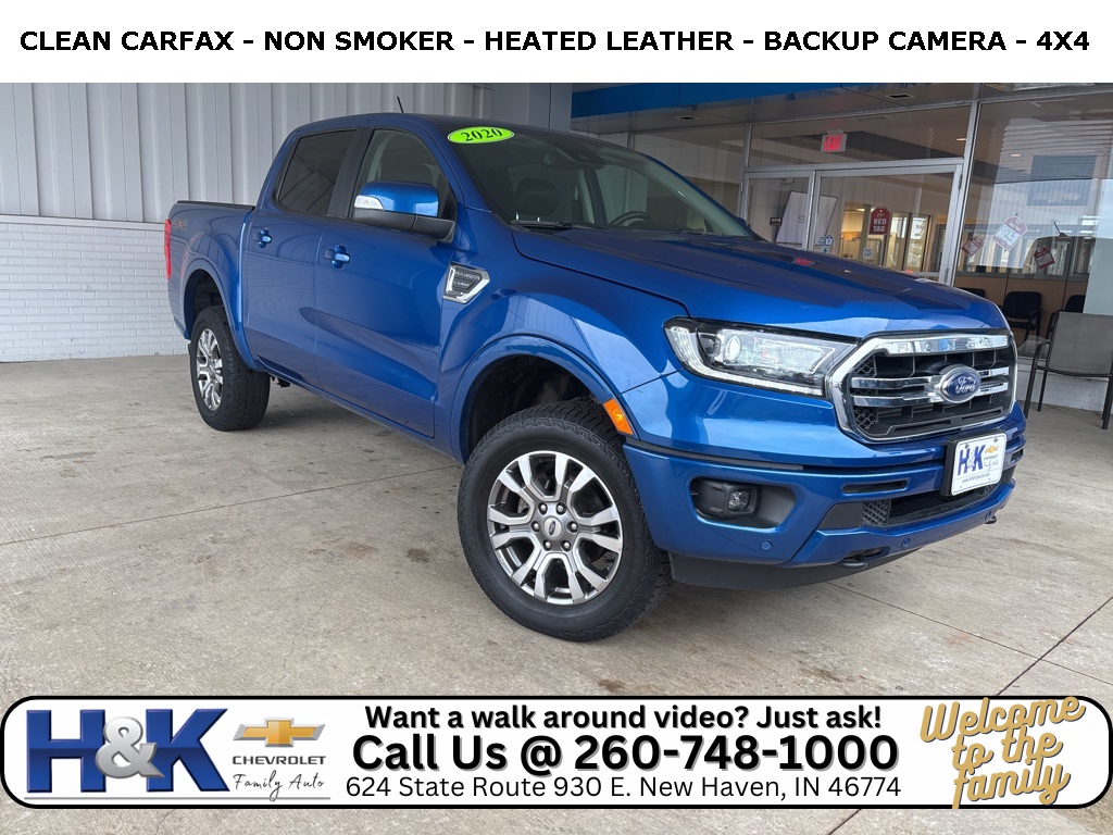 2020 Ford Ranger LARIAT Crew Cab Short Bed