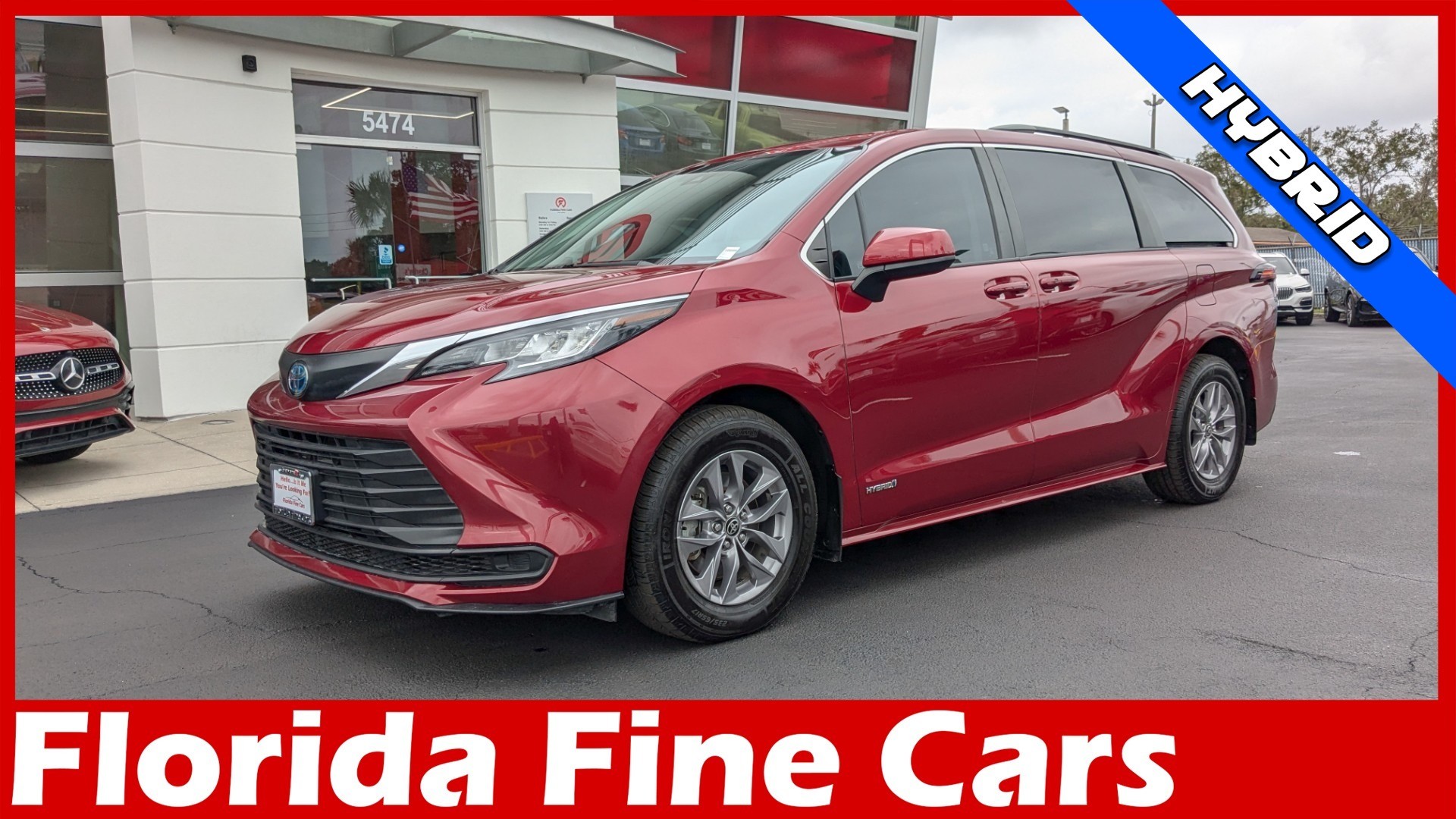 2021 Toyota Sienna LE 8-Passenger 120.5