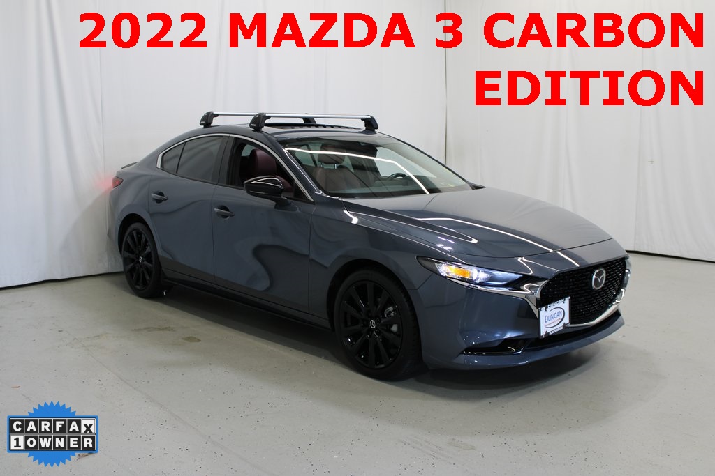 2022 MAZDA3 2.5 S Sedan w/Carbon Edition Pkg