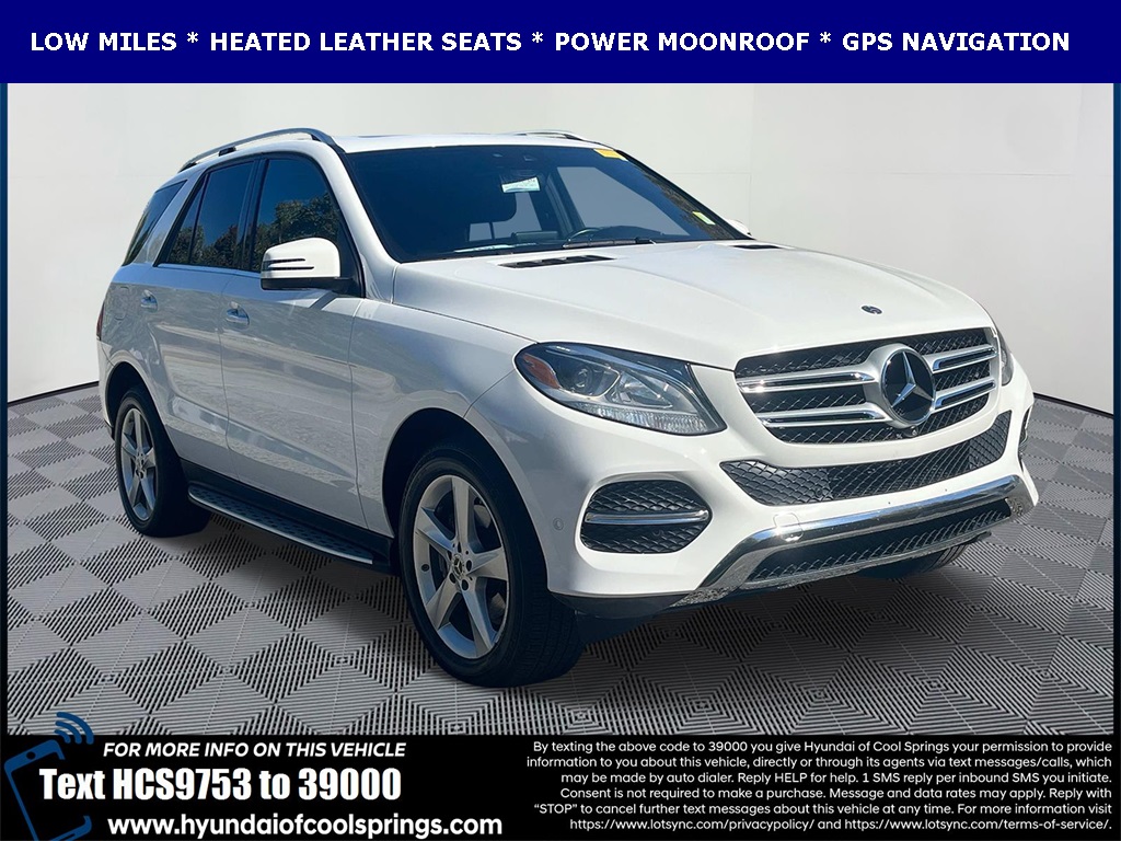2018 Mercedes-Benz GLE 350 4MATIC