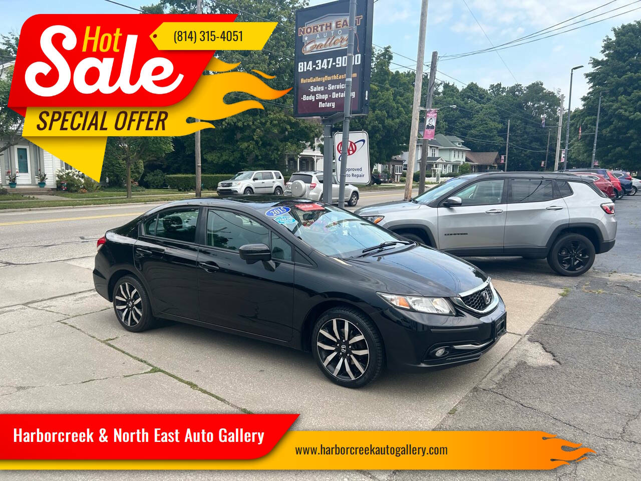 2015 Honda Civic Sedan EX-L w/Navigation