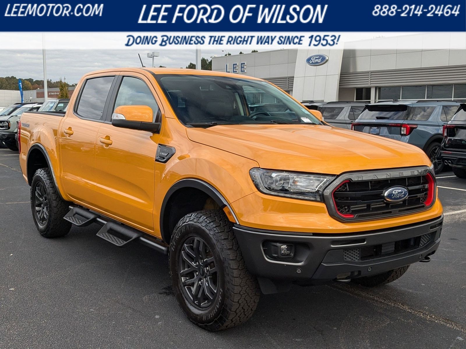 2021 Ford Ranger Lariat Crew Cab Short Bed