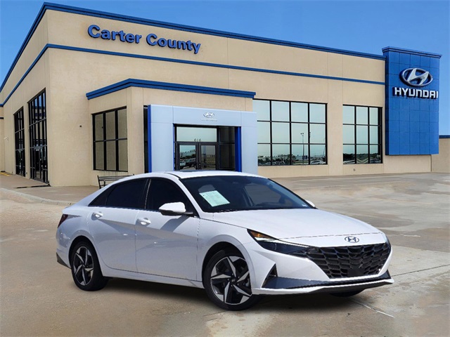 2024 Hyundai Elantra Hybrid Blue