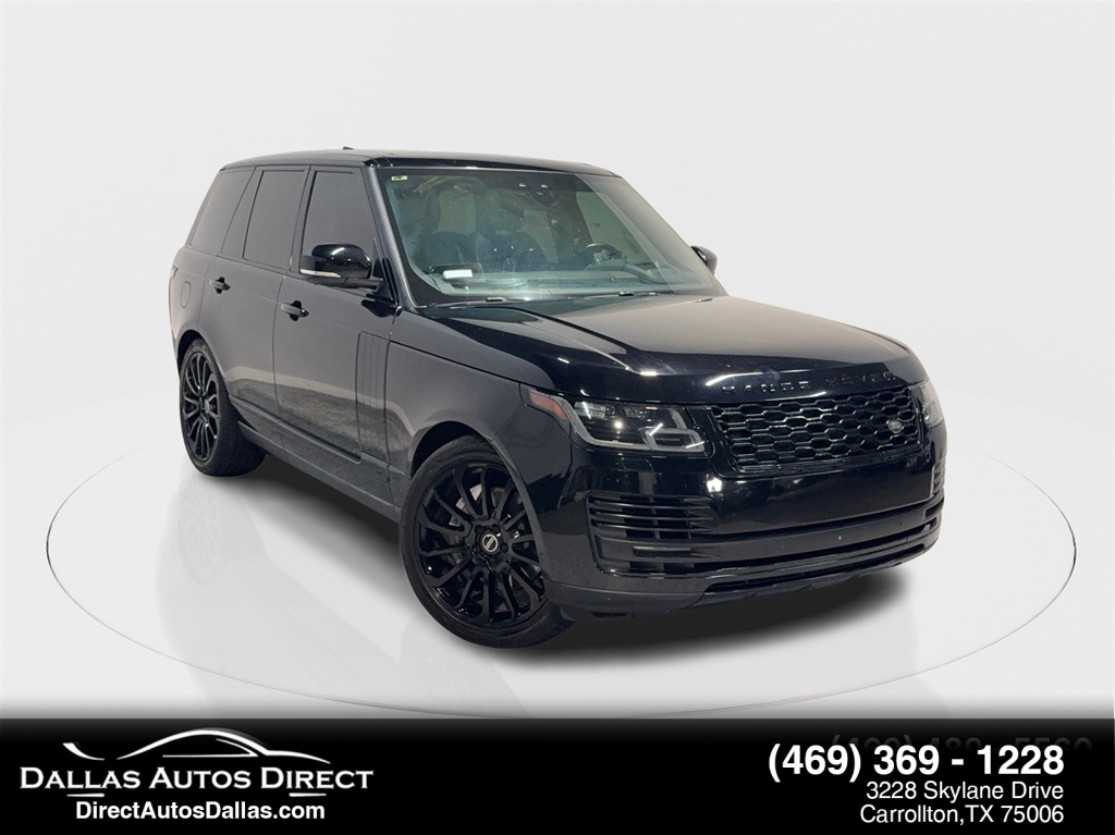 2018 Land Rover Range Rover Supercharged