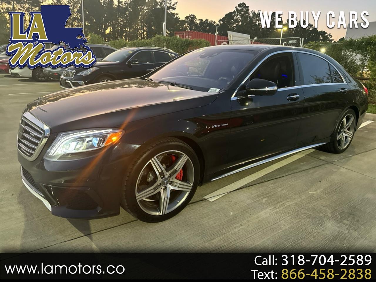 2015 Mercedes-Benz S 63 AMG 4MATIC Sedan