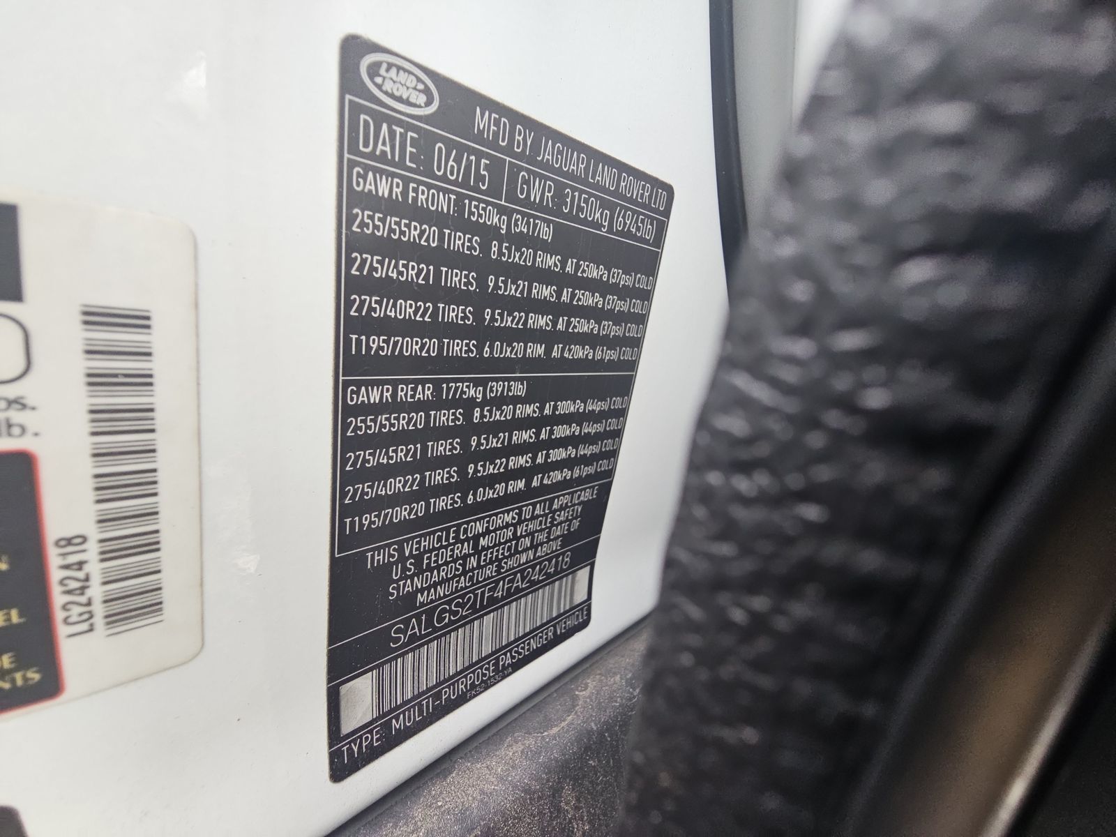 2015 Land Rover Range Rover Supercharged AWD