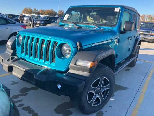 2020 Jeep Wrangler Unlimited Black and Tan