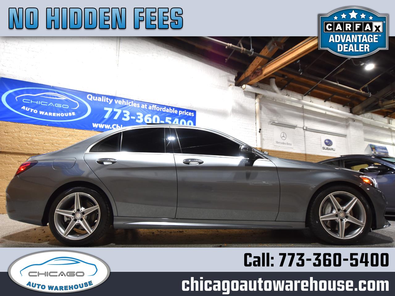 2017 Mercedes-Benz C 300 4MATIC Sedan w/Sport Pkg