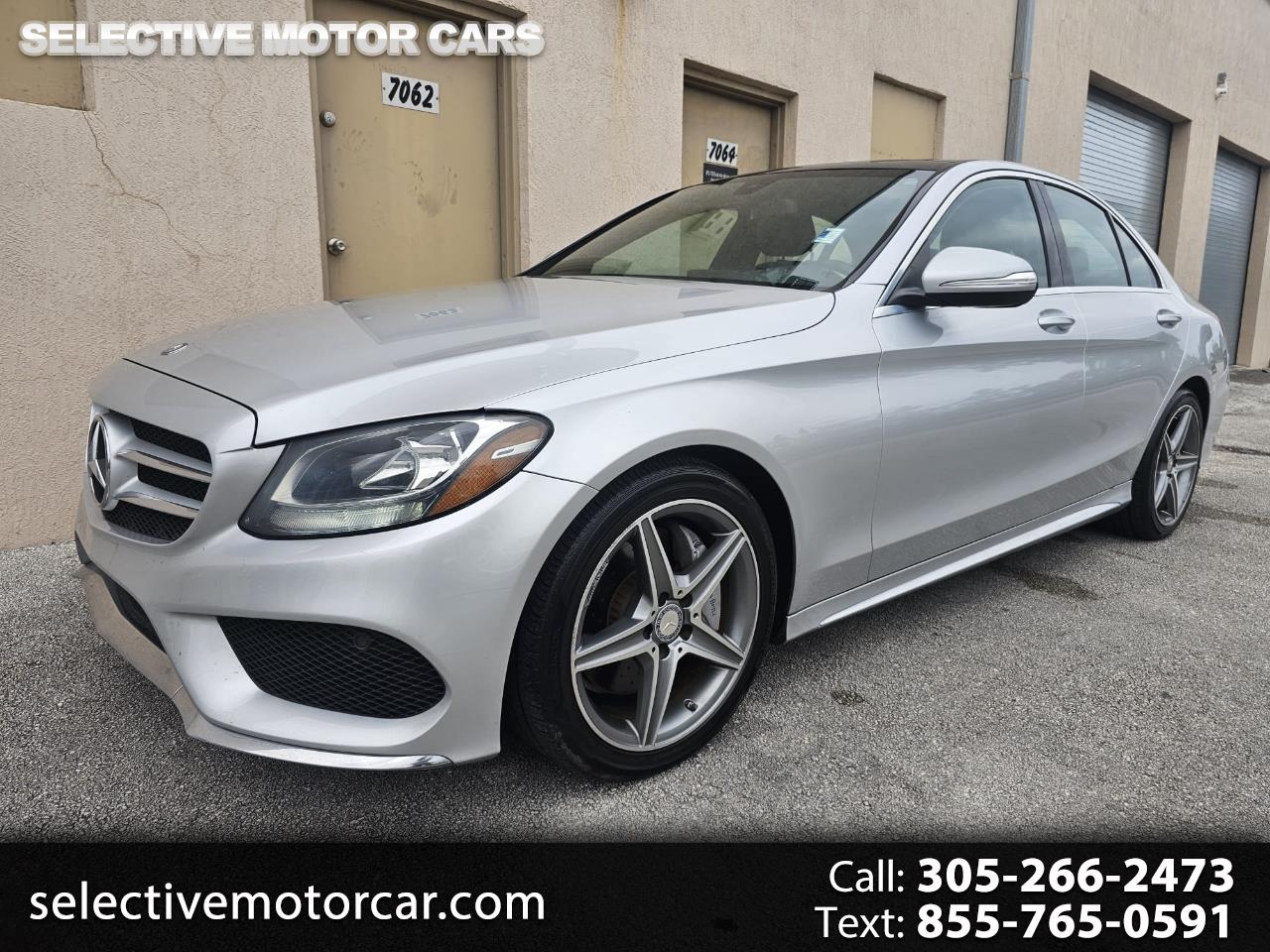2015 Mercedes-Benz C 300 Sedan w/Sport Pkg