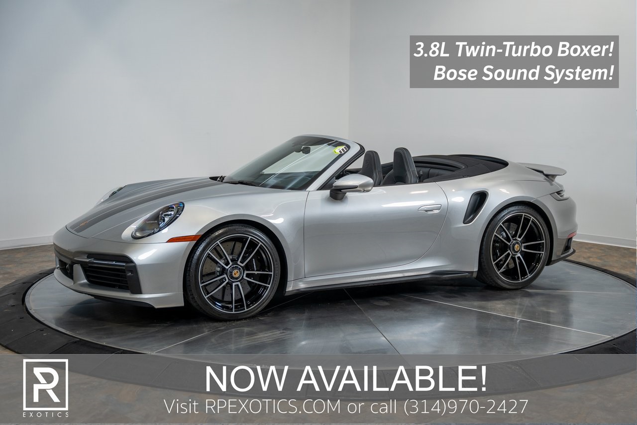 2024 Porsche 911 Turbo S Convertible