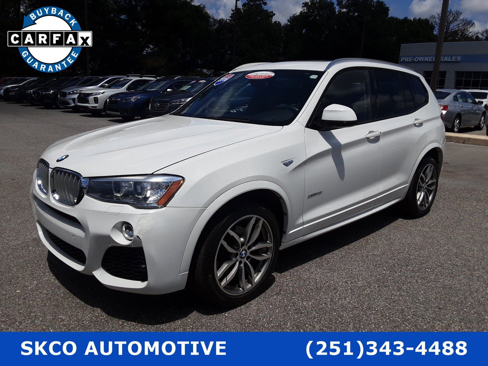 2016 BMW X3 Sports Activity Vehicle xDrive28i M SPORT LINE