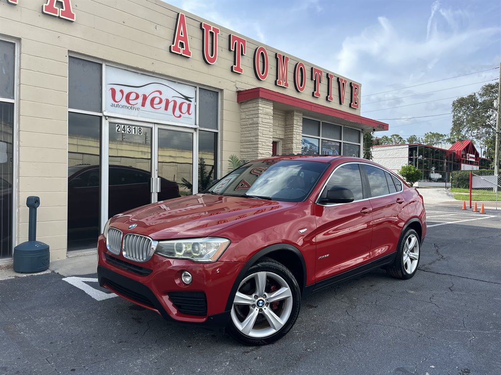 2015 BMW X4 Sports Activity Vehicle xDrive35i