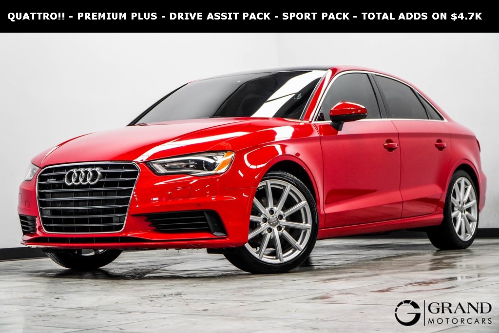 2015 Audi A3 Sedan 2.0T Premium Plus
