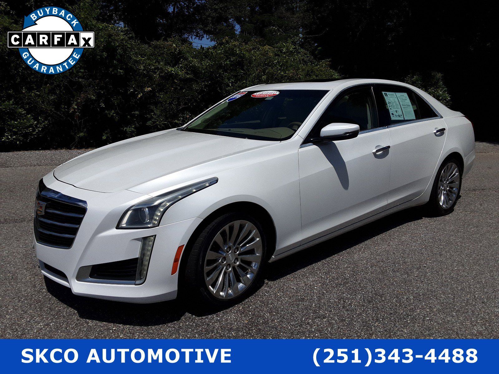 2016 Cadillac CTS Sedan Luxury Collection 1SE