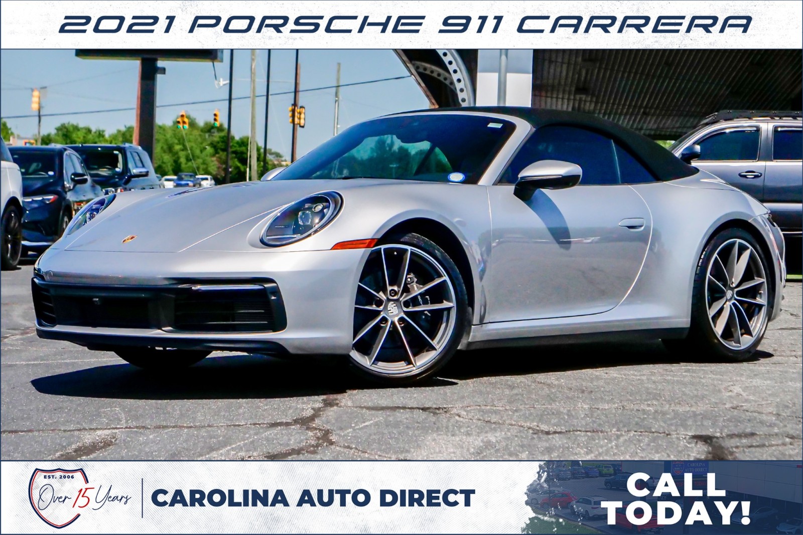 2021 Porsche 911 Cabriolet Carrera Convertible