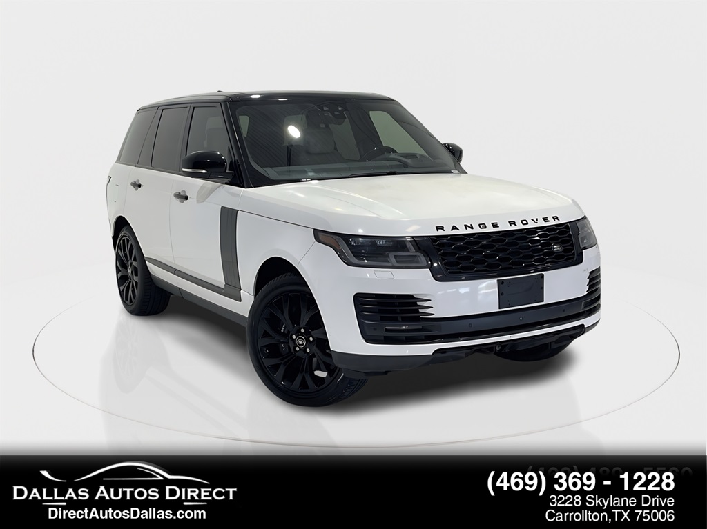 2018 Land Rover Range Rover