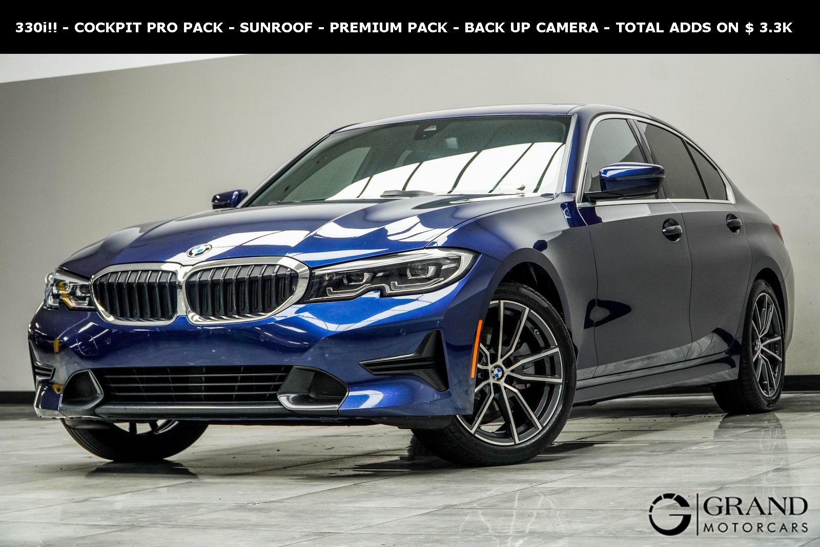 2019 BMW 3 Series Sedan 330i
