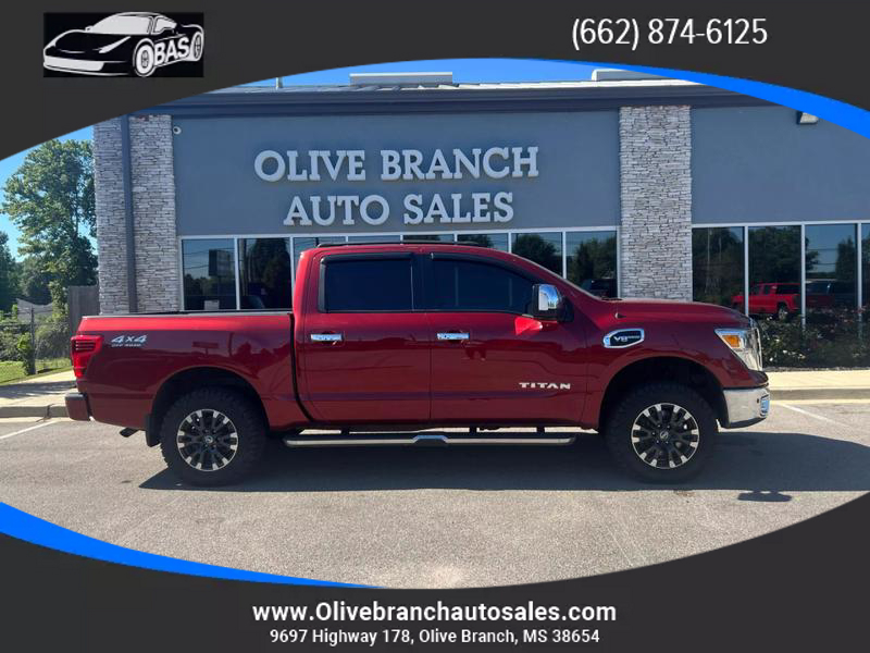 2017 Nissan TITAN SL Crew Cab Extra Short Bed