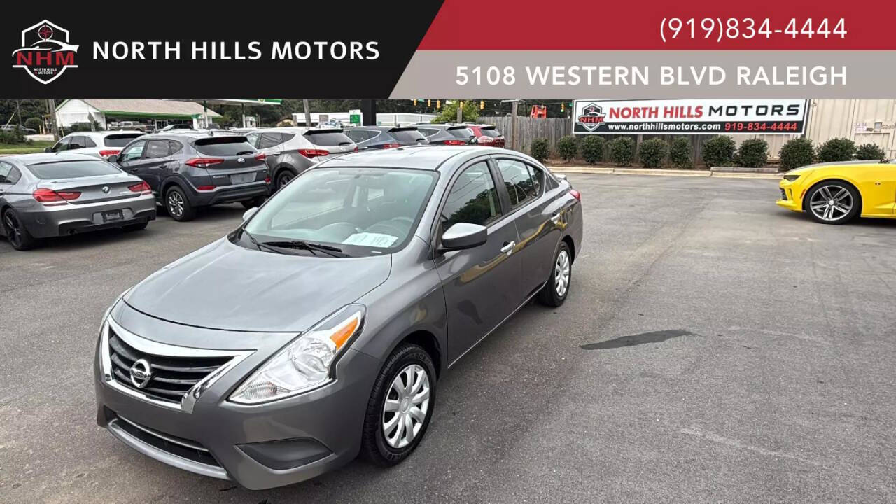 2017 Nissan Versa Sedan SV