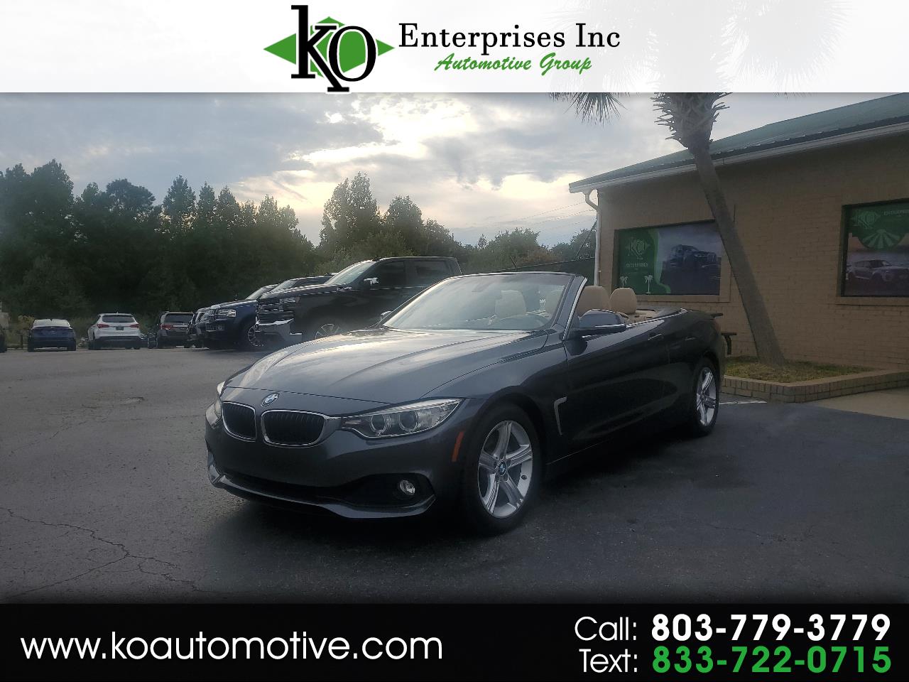 2014 BMW 4 Series Convertible 428i