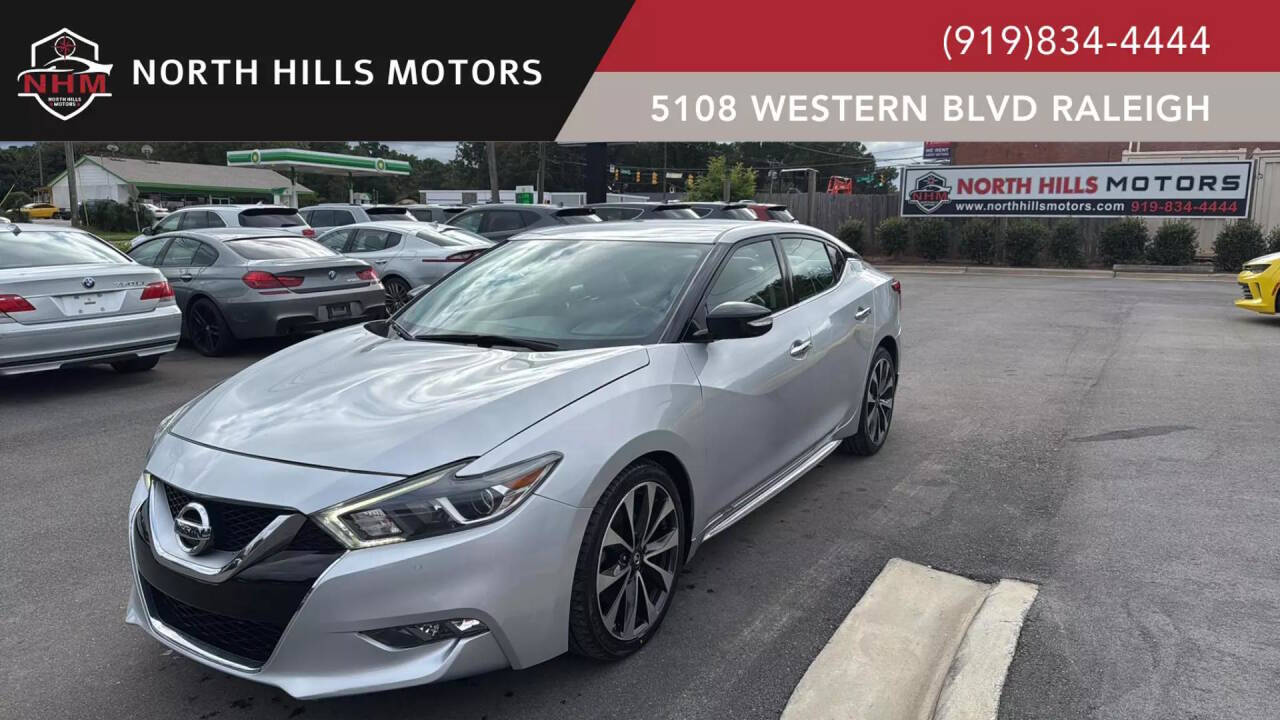 2017 Nissan Maxima SR