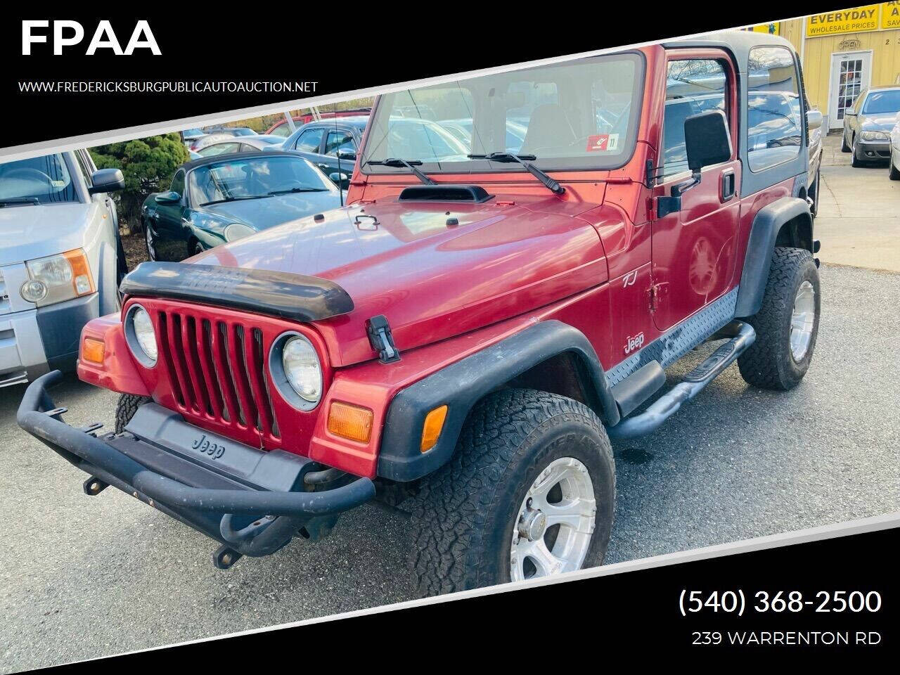 1998 Jeep Wrangler SE