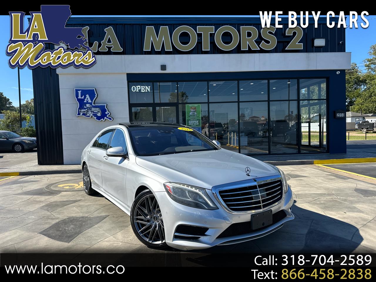2014 Mercedes-Benz S 550