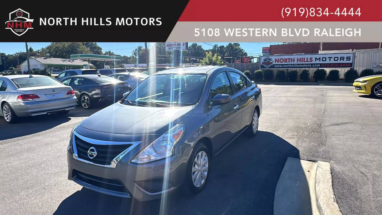 2019 Nissan Versa Sedan SV